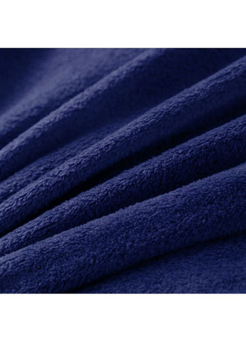 Плед фліс синій однотонний 200x220 см Love You 82995 (368904037)