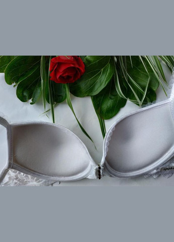 Білий бюстгальтер із гладкою чашкою leilive 6112 Leilieve поліамід