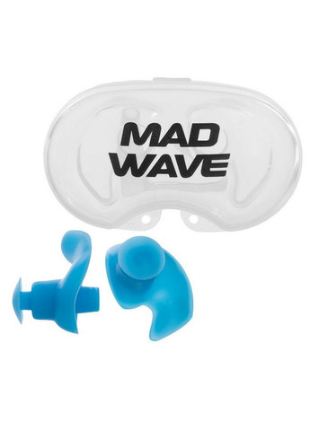 Беруші для плавання Ear Plug MadWave M071201 ERGO (силікон, синій) No Brand (369925058)