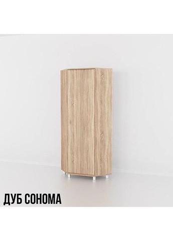 Угловой шкаф со штангой и 2 полками снизу и сверху S-1464 No Brand (371910310)