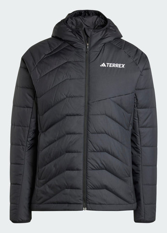 Чорна демісезонна куртка terrex multi synthetic insulated hooded adidas
