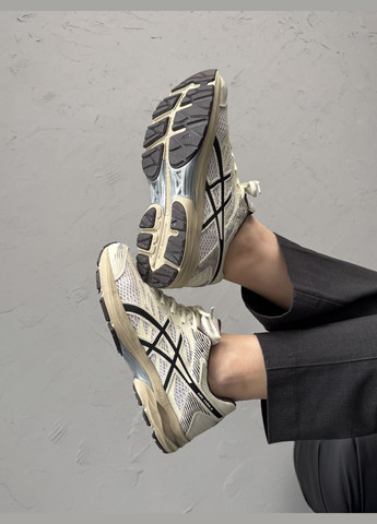 Кроссовки женские и мужские Asics Gel-Flux 4 beige | Асикс Гель-Флукс 4 бежевые No Brand бежевые демисезоны (316663558)