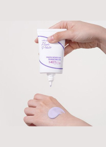 IsnTree Солнцезащитный крем с экстрактом муана Onion Newpair Sunscreen SPF40, 50 мл — Крем, Южная Корея (345701456)