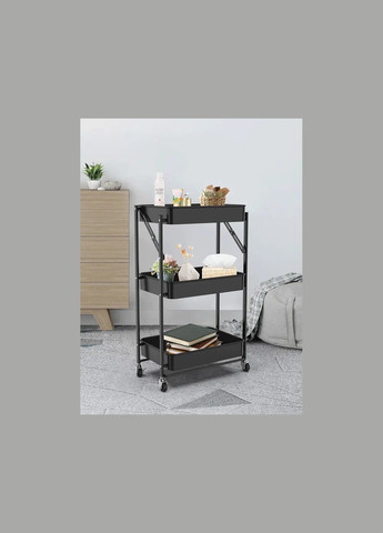 Органайзер на колёсах металл / этажерка на колесах 3 яруса Digital (327421948)