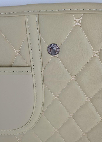 Защитная накладка органайзер на спинку переднего сидения с карманом в машину автомобиль экокожа 47х36.5 см (477504-Prob) Бежевая Unbranded (297641409)