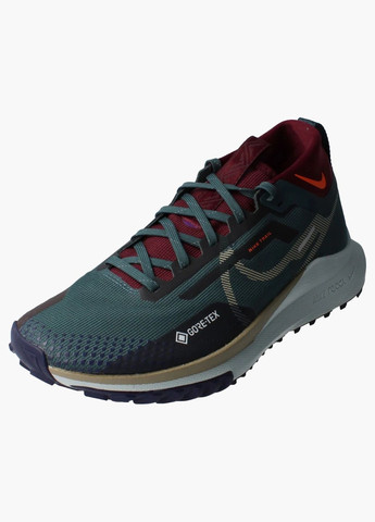 Зеленые кроссовки мужские react pegasus trail 4 green hm9728-300 Nike