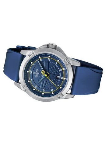 Наручний годинник чоловічий Lagune Сріблястий (3091) Naviforce (363318837)