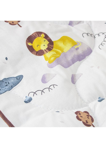 Дитяча ковдра 105*140 см, 250 гр/м2 гіпоалергенна LITTLE FRIENDS Happy Forest Білий (29890105140) ТЕП (368157368)