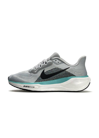Сірі літні кросівки Nike Air Zoom Pegasus 41 Grey White Mint
