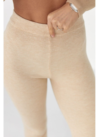 Женские трикотажные лосины - черный цвет Lurex (370602184)