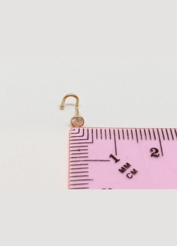 Золотые серьги с фианитами. 360020 Столична Ювелірна Фабрика (321989446)