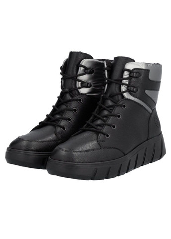 Зимние ботинки Rieker из искусственной кожи