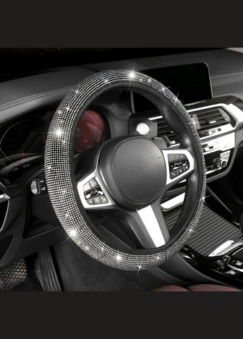 Чохол на кермо зі стразами М 3739 см Обплетення CHI (302000588)