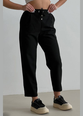 Штани жіночі чорного кольору Let's Shop (292755150)