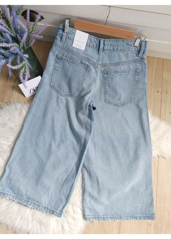 Джинсовые шорты trf с низкой посадкой Zara (354816942)