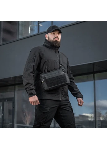 Сумка Admin Bag Medium X-PAC Elite з липучкою Black M-TAC (400264559)