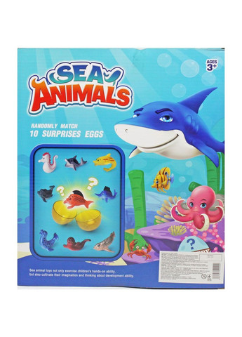Набор-сюрприз в яйце "Морские жители", 10 штук MIC (304981372)