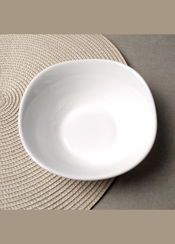 Набор средних белых салатниц Parma Bormioli 140 мм 6 шт Bormioli Rocco (303212715)