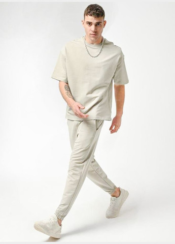 Белый демисезонный остюм оверсайз турецкая тринитка петля премиум качества No Brand