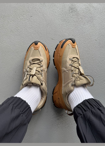 Оливковые (хаки) демисезонные кроссовки мужские и женские nike zoom vomero roam beige | найк зум вомеро роам хаки No Brand