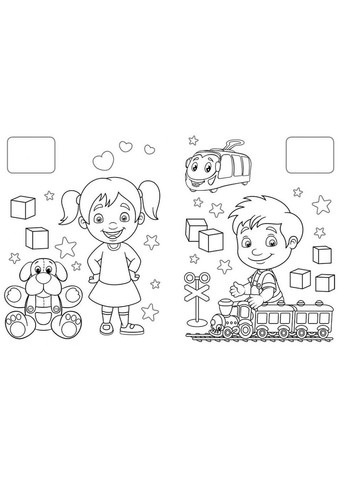 Розмальовка малюкам слон/ Пегас (316084312)