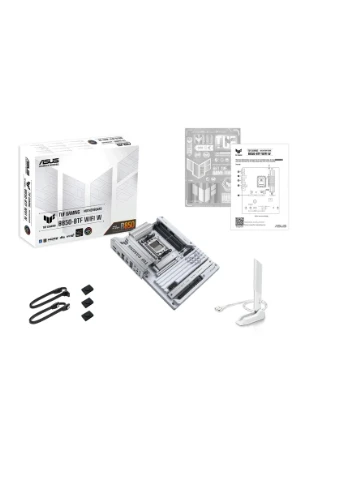 Материнская плата TUF GAMING B850-BTF WIFI W sAM5 B850 4xDDR5 M.2 HDMI DP Wi-Fi BT ATX BTF скрытое подключение разъемов. Asus (393471938)