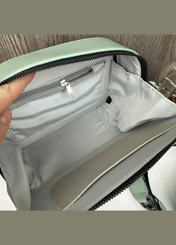 Стильная каркасная мини сумочка для девушек стеганная мятная (sku_1557МТ) No Brand (330576160)