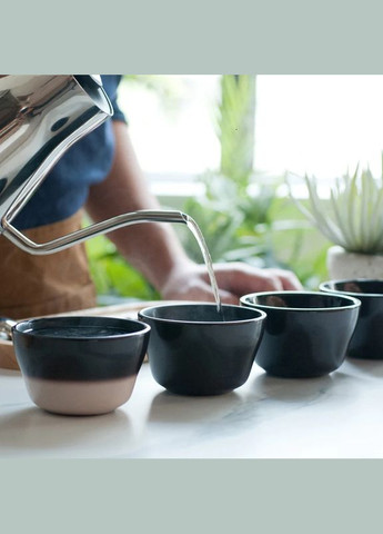 Чаша для капінгу кави Loveramics Classic Colour Changing 220 мл. Чорна (R-30146-VS) No Brand (303933868)