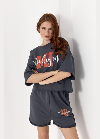Спортивний костюм з принтом Michigan Lurex (332199992)