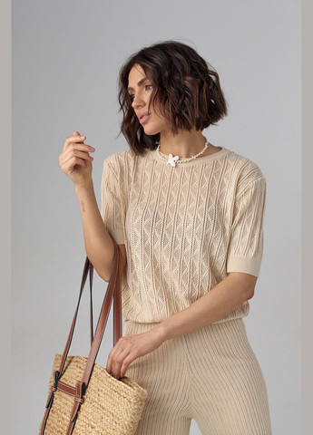 Жіночий костюм з ажурної в'язки Liton (296658571)