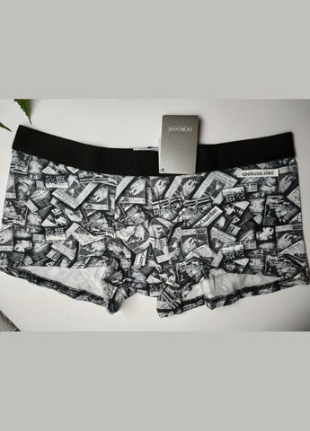 Мужские трусы-хипсы принт газетка 1844 доренс размер XXL Doreanse (368787899)