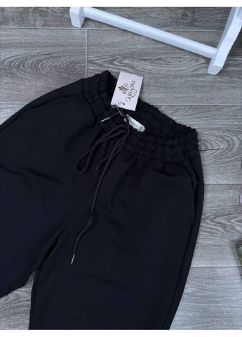 Жіночі джоггери з двонитки Пєн'є з високою посадкою – Розмірна сітка в описі GD/GL Модний простір (364965990)