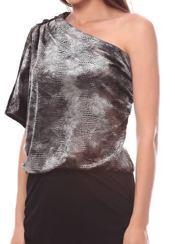 Темно-серое повседневный платье темно-серый Traffic People