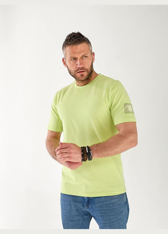 Салатовая мужская футболка Fashion