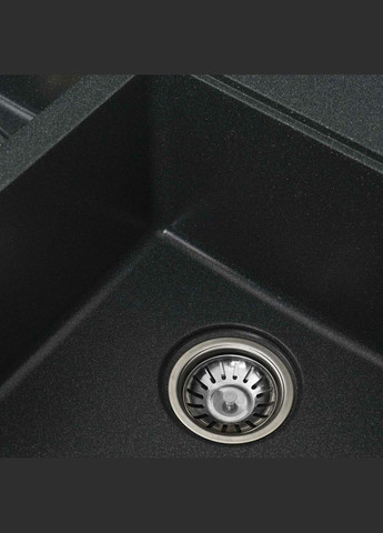 Гранитная мойка для кухни 7850 HARMONY матовая Антрацит Valeso (342070476)