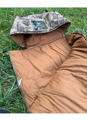 Зимний спальный мешок Tulumu 180х70 +25 см капюшон (до -35С) Дезерт No Brand (332636499)