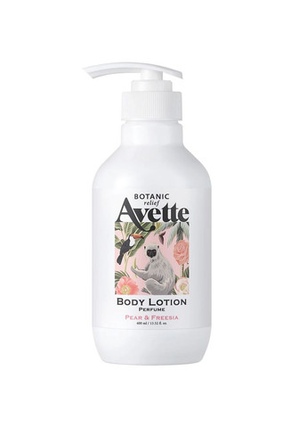 Лосьйон для тіла Avette Botanic Relief Body Lotion Pear & Freesia 400 мл Tony Moly 8806194051888 (328401359)