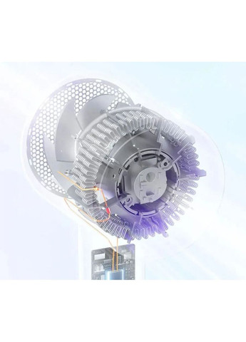 Фен Purple+ (переходник на EU розетку) Xiaomi Mijia negative ion hair dryer H301 (360398493)