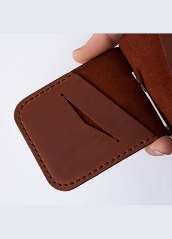 Кожаный зажим для купюр Prime цвет коньяк SD Leather (267578892)