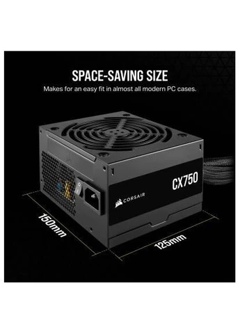 Блок питания 750W CX750 (CP-9020279-EU) Corsair (390918573)