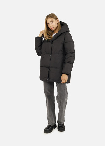 Черная зимняя женская зимняя куртка цвет черный cb-00256303 Xue Jiayi