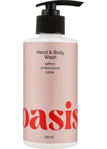 Парфюмерный гель для душа "Baccarat" Hand&Body Wash 300ml (1400477-31021648) Oasis (368603938)