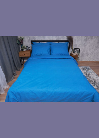 Комплект постільної білизни Бязь Gold Люкс «» двоспальний 175х210 наволочки 4х50х70 (MS-820001676) Moon&Star Sapphire (285717359)