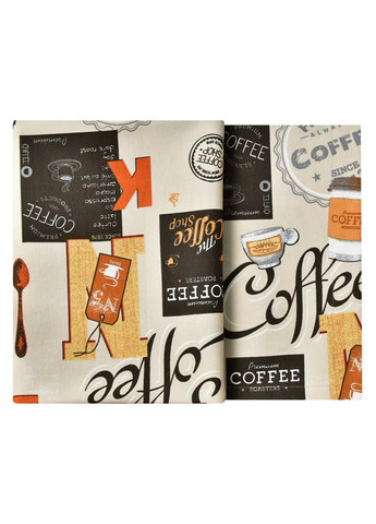 Скатерть с водоотталкивающей пропиткой 140х170 см хлопок Coffee IDEIA (366288997)
