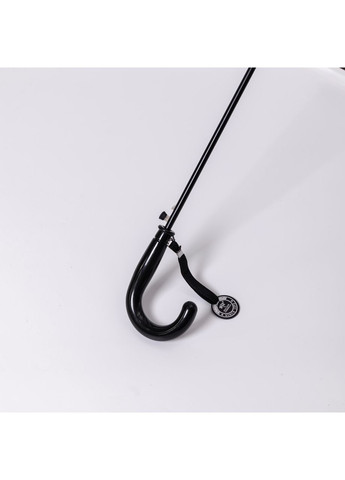 Чёрный классический детский зонт-трость полуавтомат из полиэстера 8 спиц диаметр 82 см hp-23-9b Yiwu (368669562)