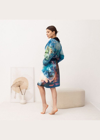 Халат жіночий з плюшевого велюру ексклюзивний Bharata 18350 ML FlexDress (336767207)