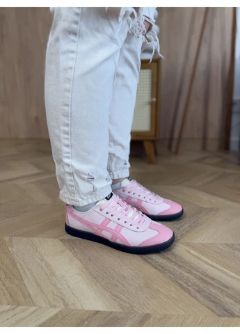 Рожеві літні кросівки asics onitsuka tiger tokuten custom pink асікс онітсука рожеві No Brand