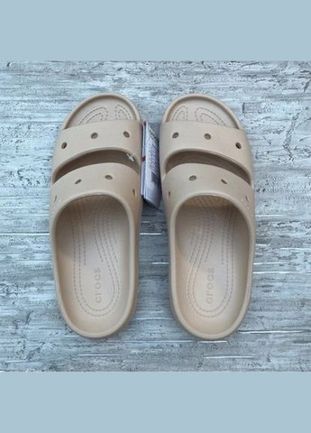 Жіночі шльопанці Sandal V2 Bone Crocs Classic (336493358)