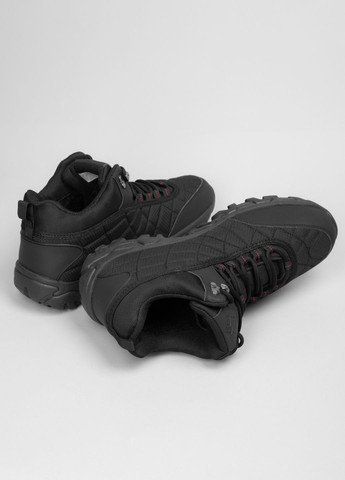 Черные зимние ботинки мужские d01-1 черные зимние 344698 Power