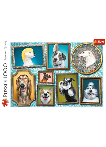 Пазл Собача галерея 1000 елементів Trefl (317187055)